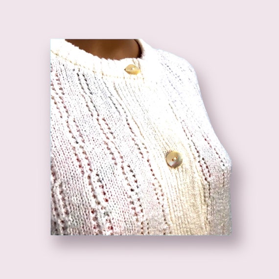 Retro Cardigan Sweater By Barbara Sue - image 6