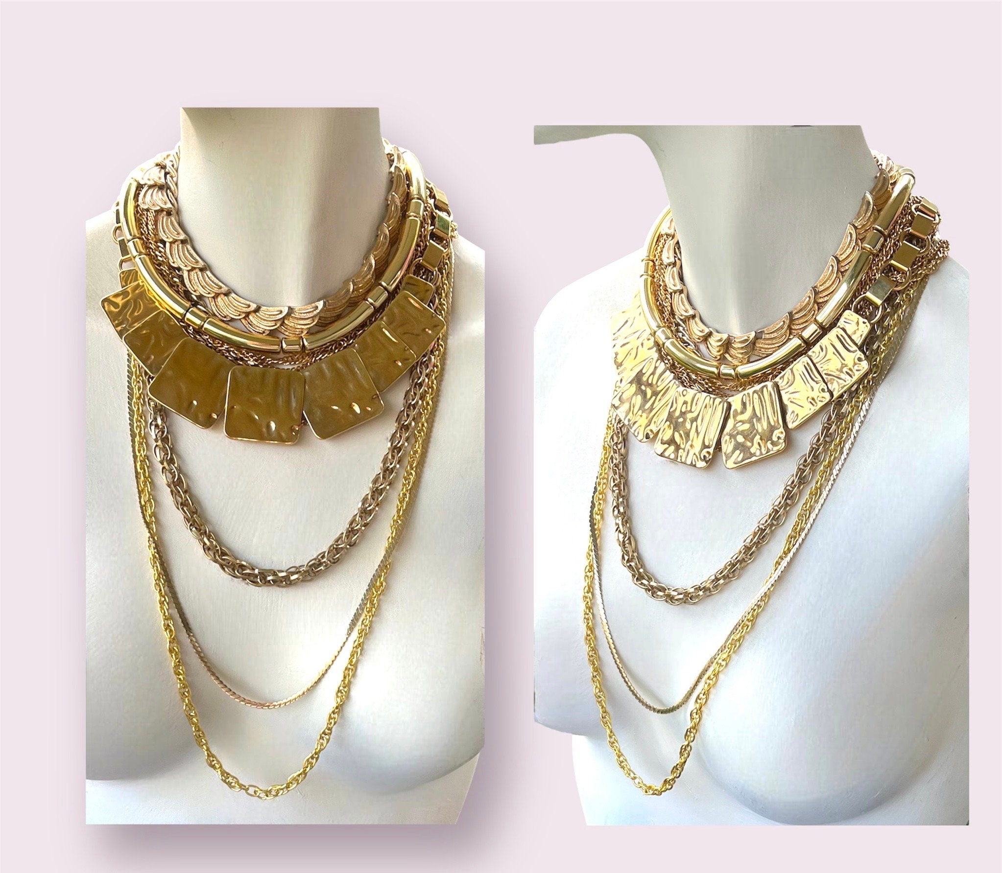 Gold Statement Necklace, Chunky Chain Coin Necklace, Gold Medallion Necklace,  Link Chain Necklace, Coin Jewelry, Chunky Gold Necklace - Etsy | Chunky  gold necklaces, Gold medallion necklace, Gold statement necklace