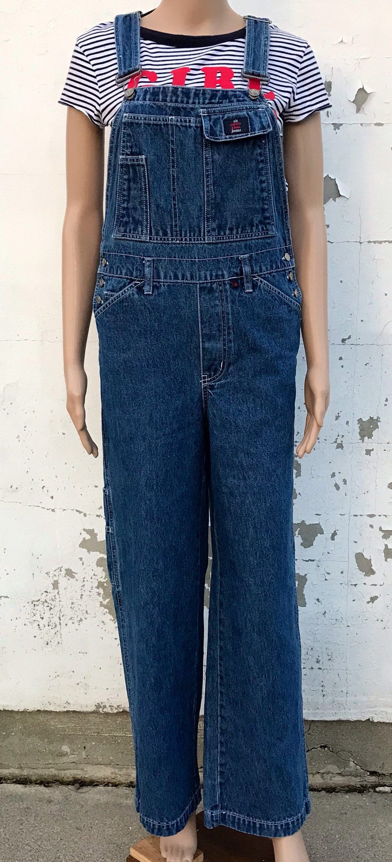 calvin klein jeans overalls