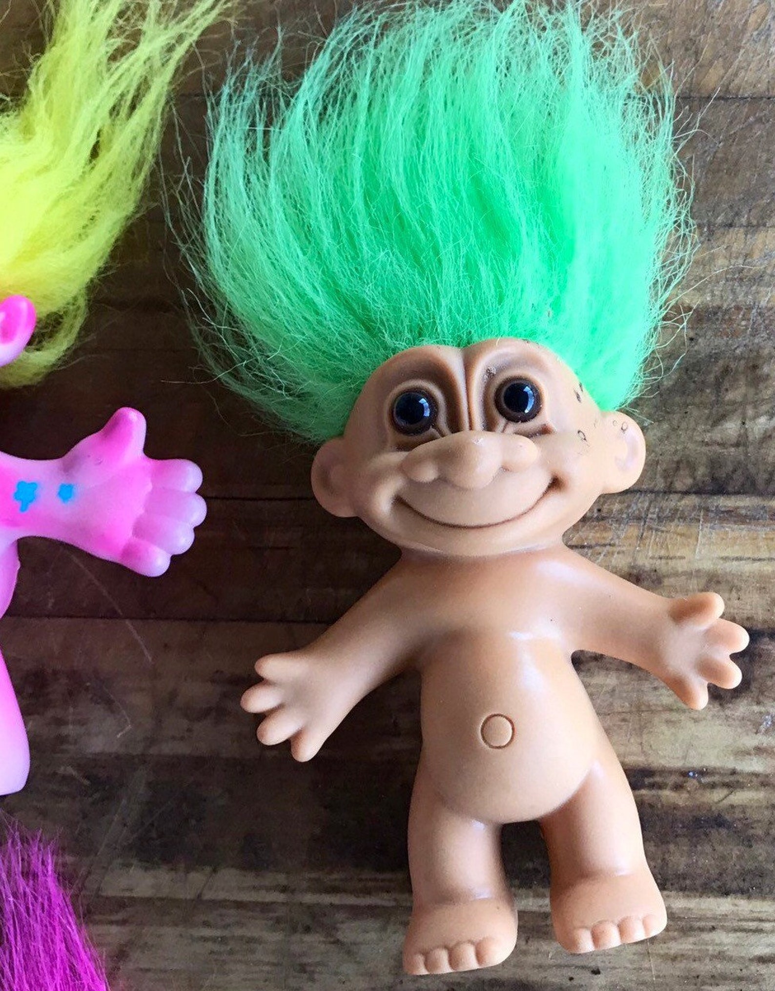Troll Doll Vintage Trolls Treasure Troll Dolls Vintage Toys Etsy UK