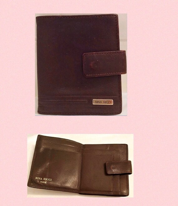 Nina Ricci Vintage Wallet Leather Wallet Women’s W
