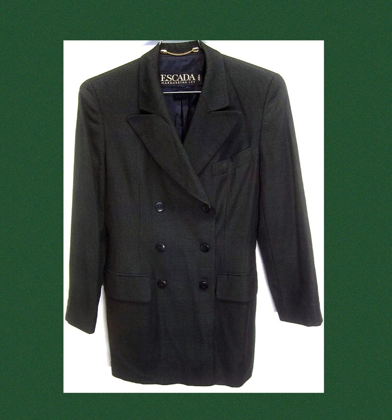 escada blazer vintage