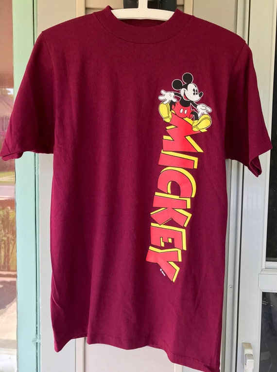 Vintage Disney Shirt Mickey Mouse Shirt 90s Disney