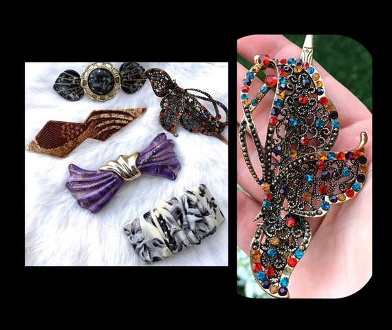 Barrette Hair Clip Hair Barrette Vintage Barrette