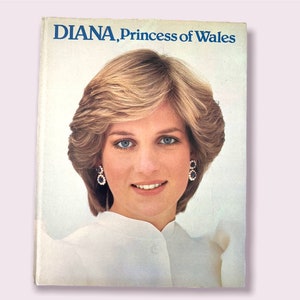 Diana Princess Of Wales Vintage Hardcover Book