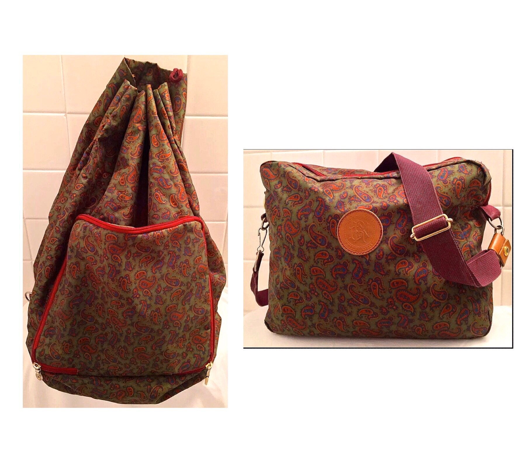 nylon convertible backpack purse