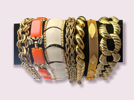 Retro Bracelets Colorful Lucite Jewelry Lot Etsy Australia