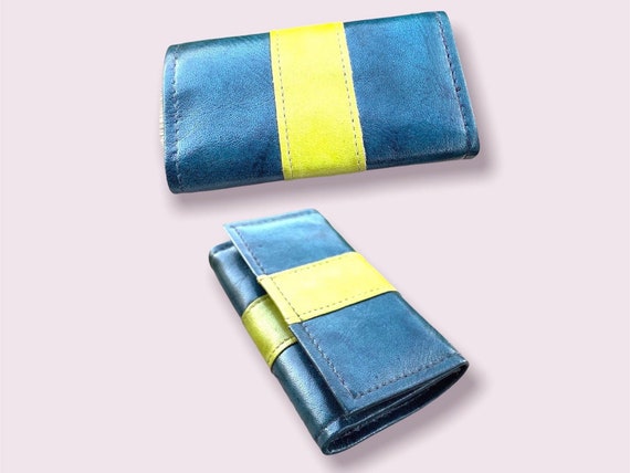 Vintage Leather Wallet Designer Key Case By Rolfs - image 4
