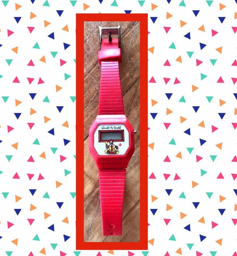 digital watches from the 70s