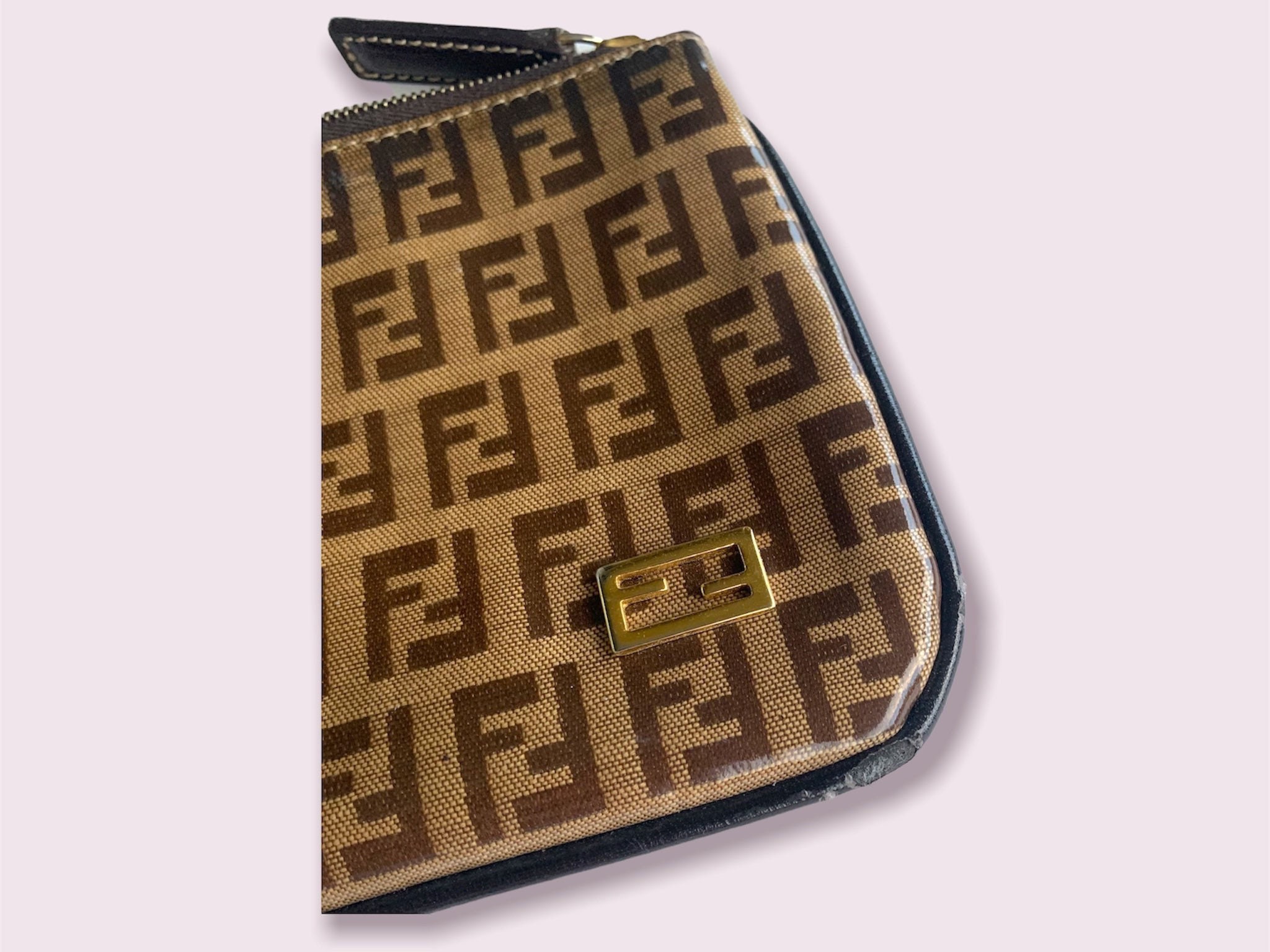 Fendi Wallet Zipper Pouch Slim Bag - Etsy Italia