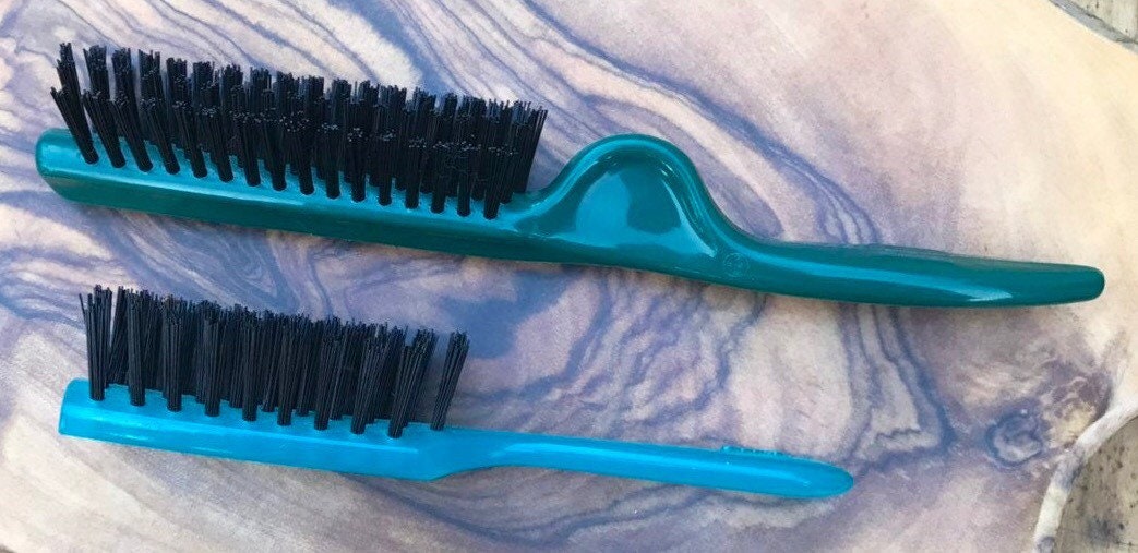 Blue Bristle Brush