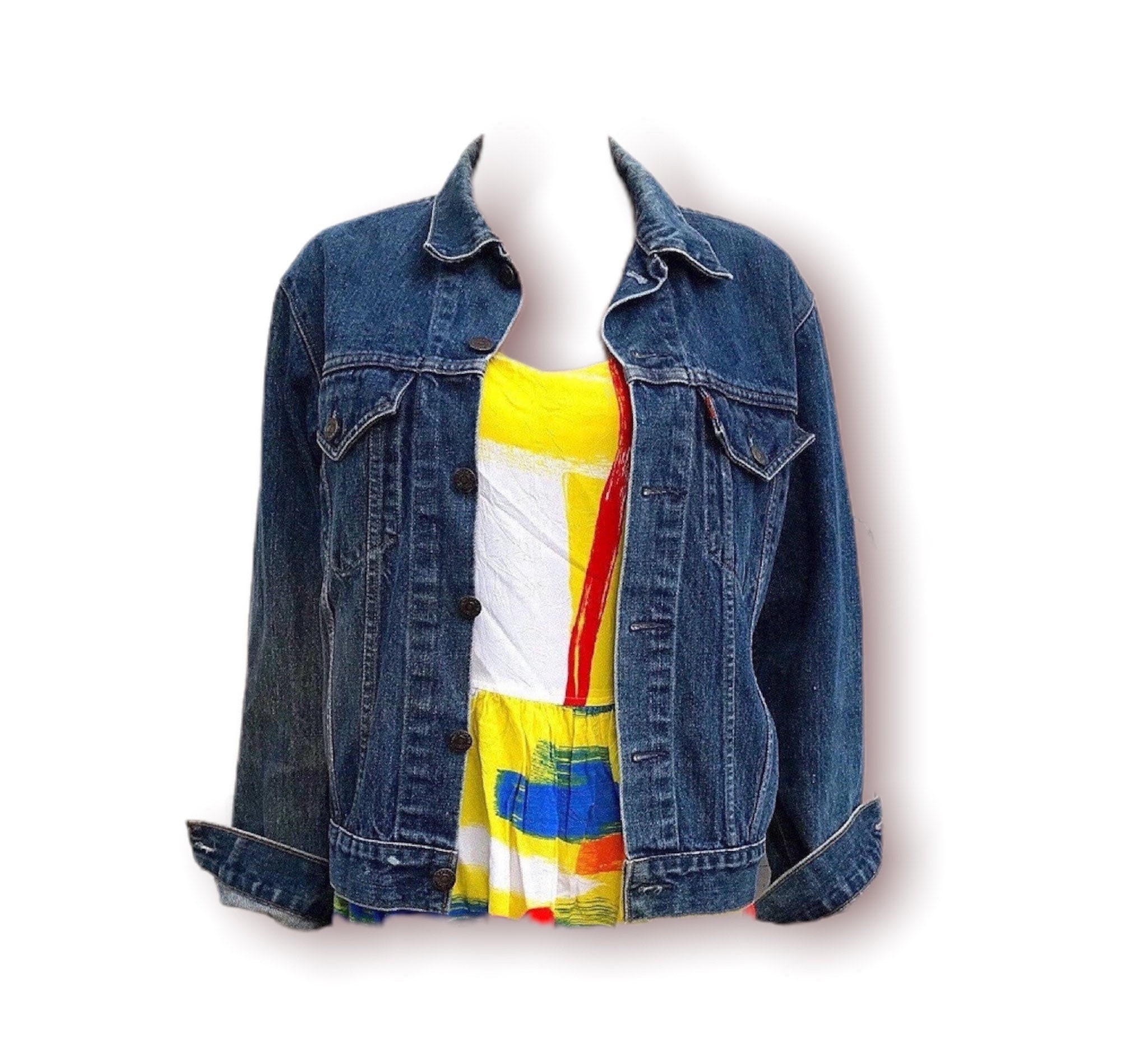 Blue Jean Jacket Vintage Levis Vintage 