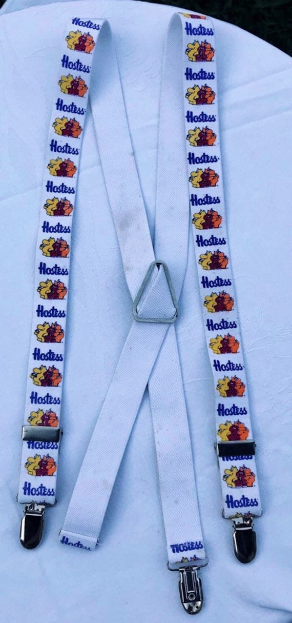 Suspenders Hostess Potato Chips Vintage Hostess Mu