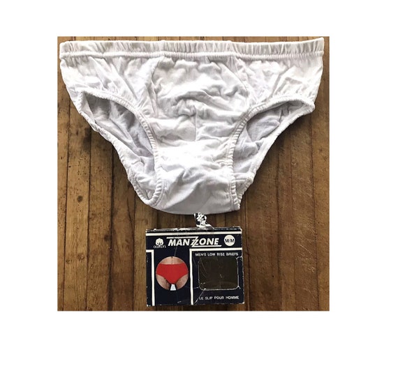 Briefs Men’s Underwear Bikini Brief White Cotton U
