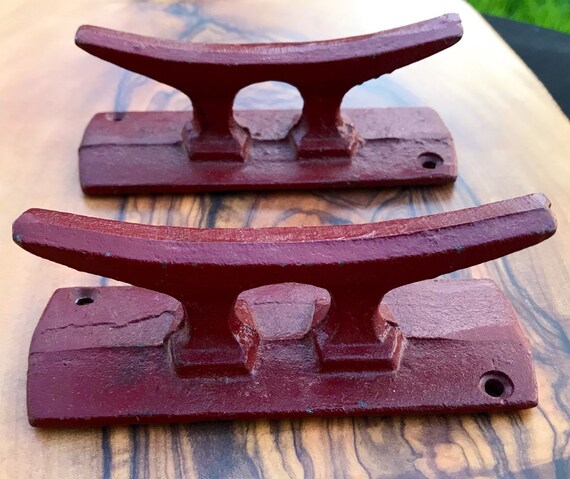 Maritime Salvage Boat Cleats Dock Rope Cleats Antique Maritime Etsy