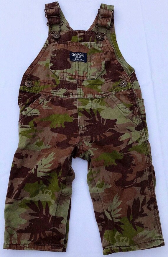 Camo Overalls Oshkosh Overalls Camouflage Vintage