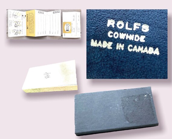 Vintage Leather Wallet Designer Key Case By Rolfs - image 8