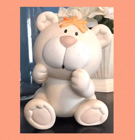 teddy bear lamp nursery