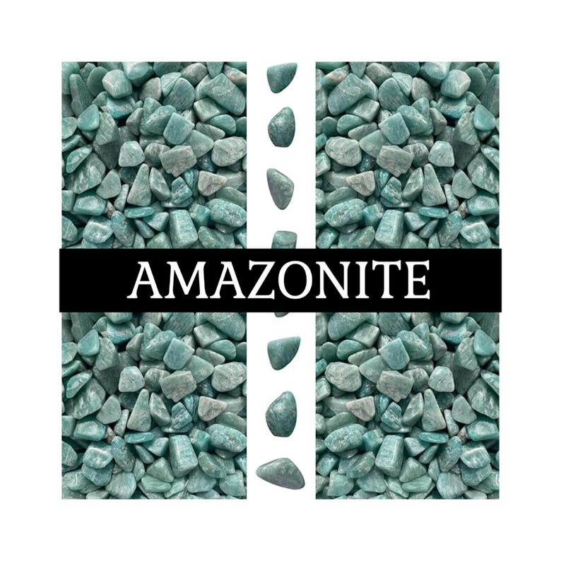 Reed Diffuser with Crystal Chips: Naturally Scented Home Decor Room Fragrance Amozonite