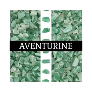 Reed Diffuser with Crystal Chips: Naturally Scented Home Decor Room Fragrance Green Aventurine