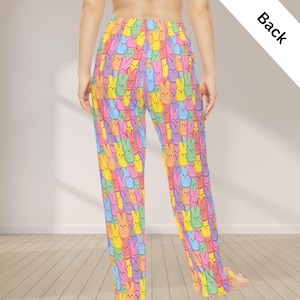Pastel Bunny Pajama Pants | Women's Easter Lounge Sleepwear image 5