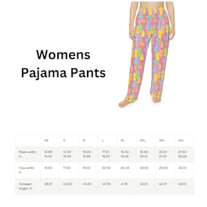 Pastel Bunny Pajama Pants | Women's Easter Lounge Sleepwear image 2