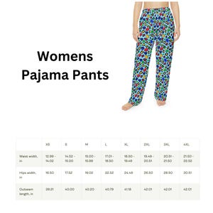 Autism Awareness Pajama Pants | Puzzle Heart Womens PJs | Special Education Gift | April Awareness Sleepwear image 2