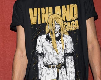 Koszulka unisex Thorfinn Son of Thors Anime, koszula Manga Viking Saga