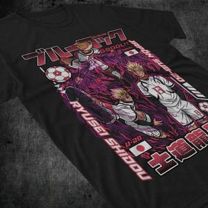Japanese Anime, Graphic Anime Tee, Manga Shirt, Anime Shirt, Soccer Anime, Vintage Special T-shirt Unisex