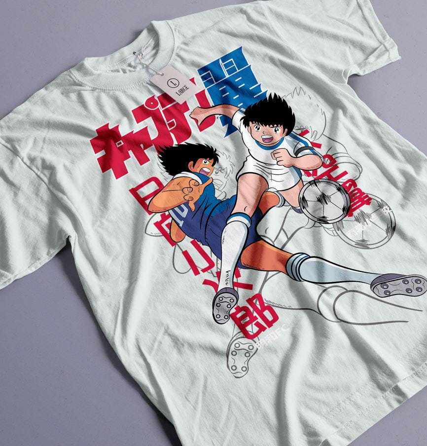 Super Campeones Adidas Tsubasa Tee Captain Tsubasa Shirt