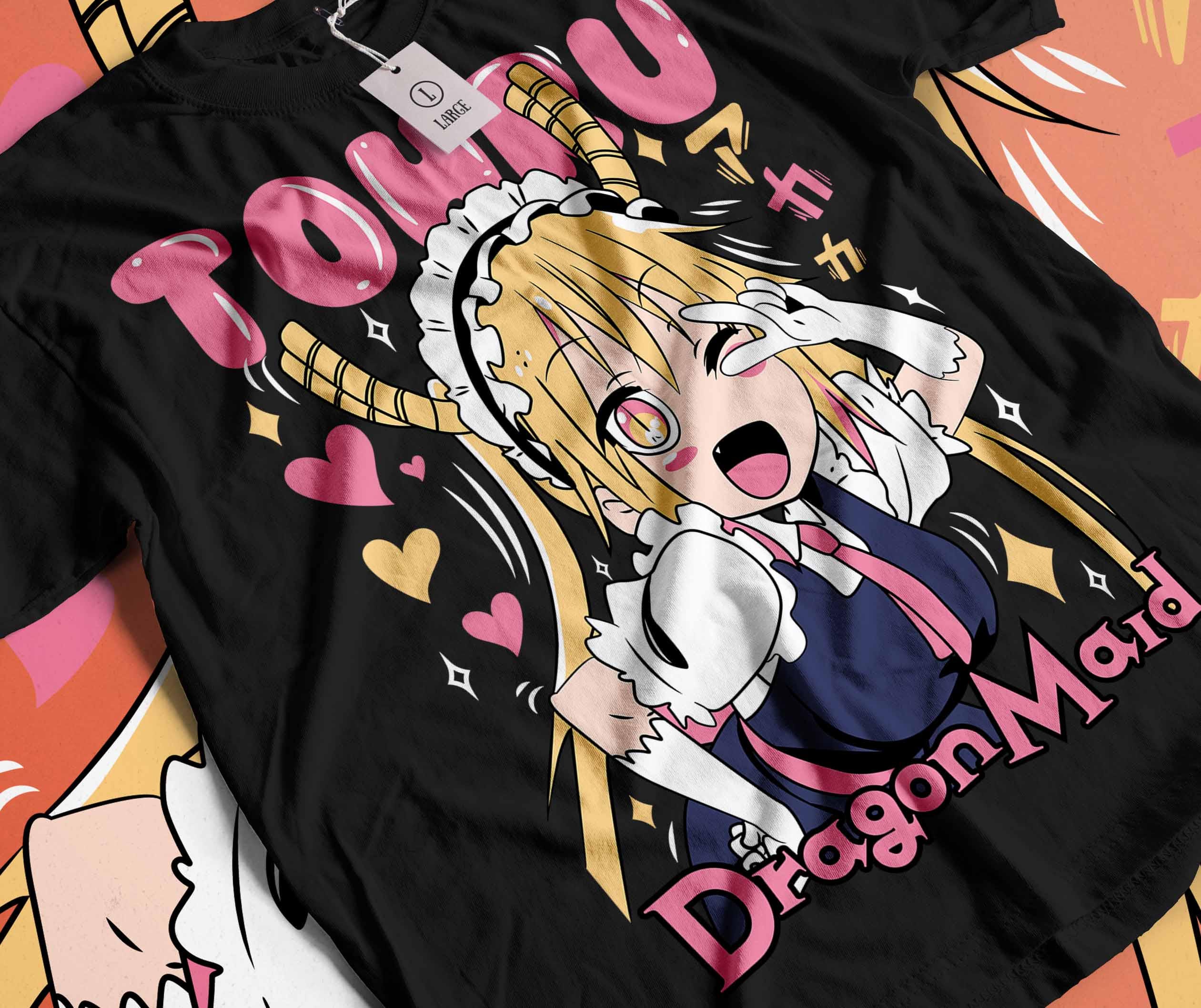 トール Tシャツ 小林さんちのメイドラゴン ガール ワイフ アニメ