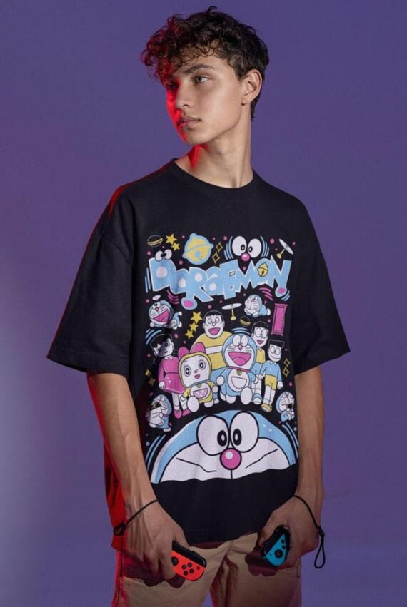 Doraemon T-shirt - Etsy