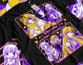 ちょびっツ アニメTシャツ：ちぃ マンガ グラフィックTシャツ - Etsy 日本