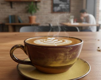 Latte Art Training Cup – Master the Pour with Precision