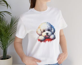Pet T-shirts, Custom pet shirt, Funny pet shirts, Personalized pet T-shirts, Dog mom shirt, Pet prints shirt, Bichon Frise shirt, dog lovers