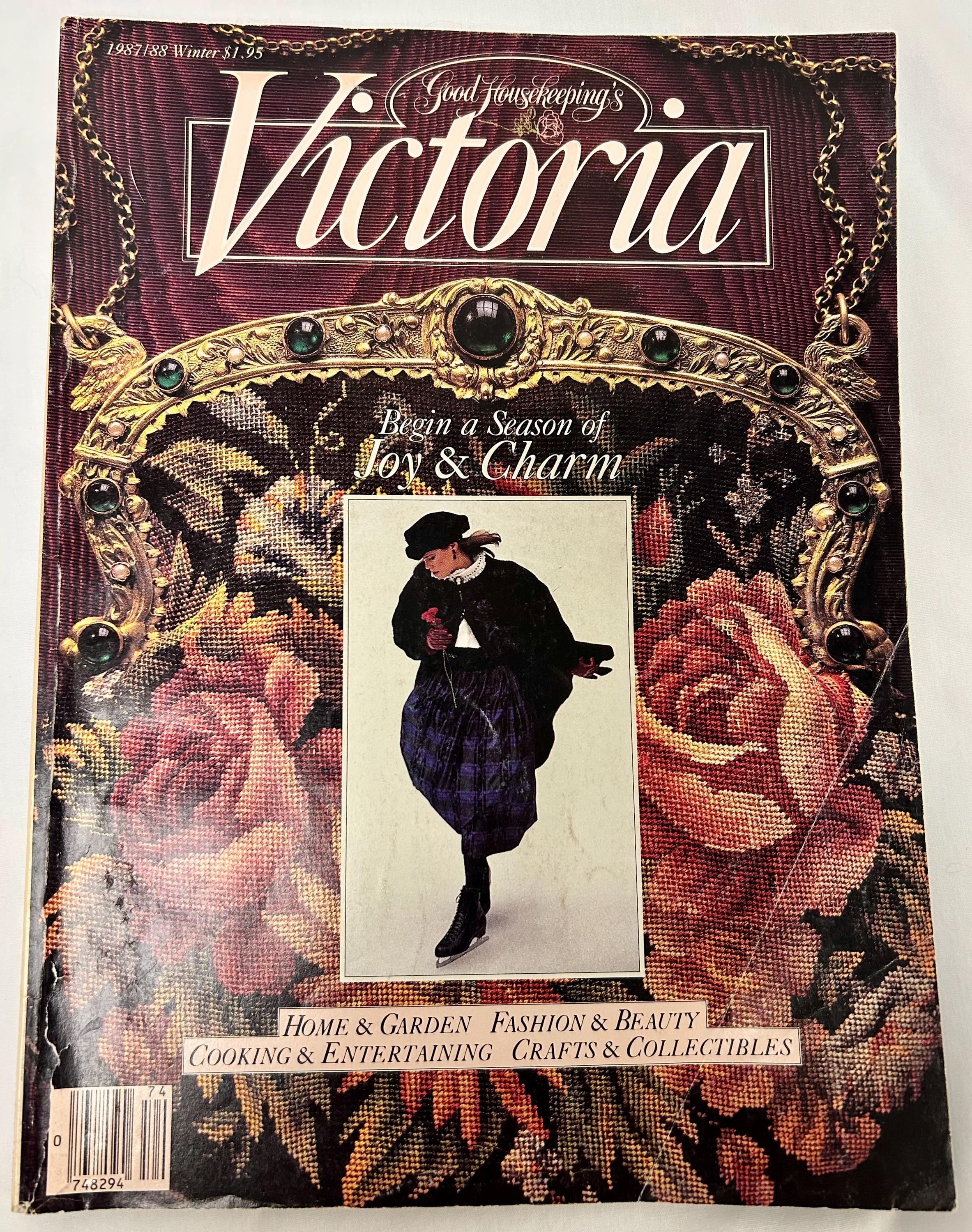 Victoria August 1995 洋雑誌 Vintage Victoria Magazines - Etsy