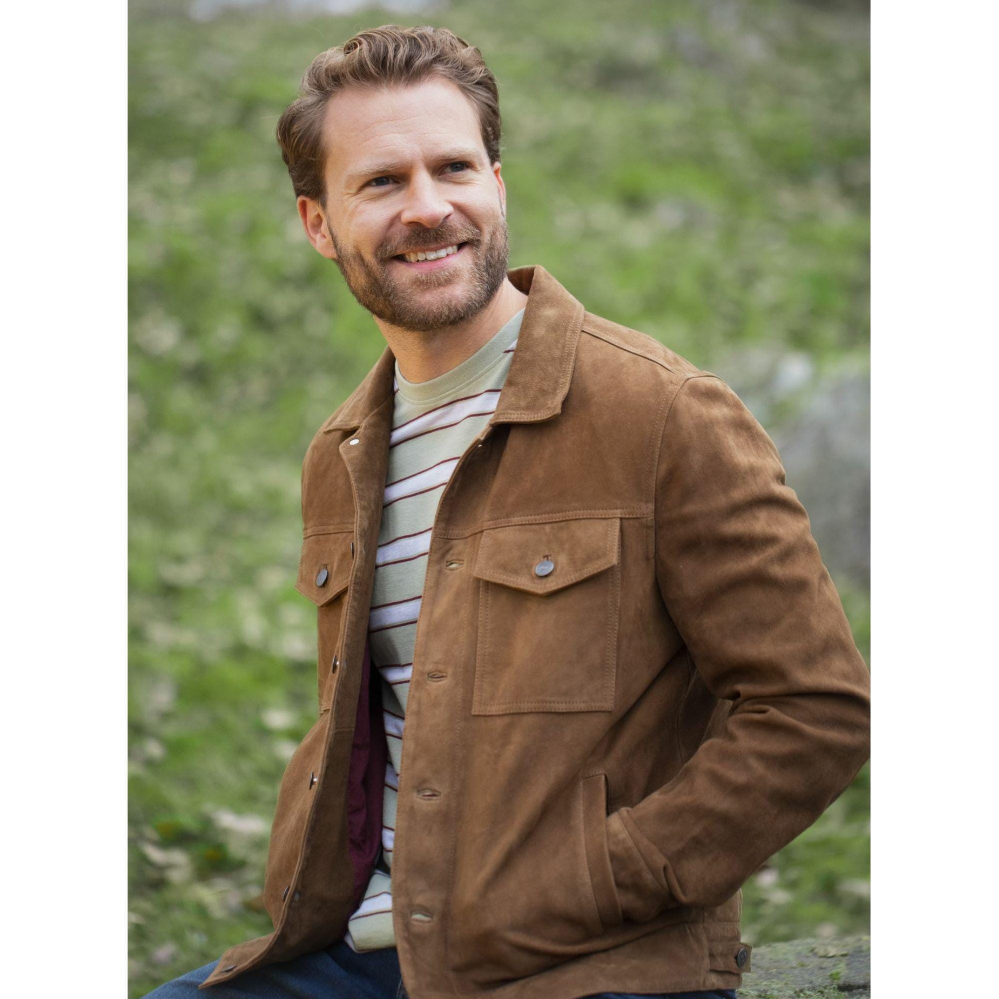 Handmade Suede Trucker Jacket: Slim Fit Western Style - Etsy Canada