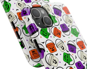 Custodia per iPhone Halloween Buckets / Custodia per iPhone Halloween / Custodie per iPhone Spooky Season