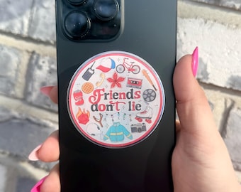 Freunde lügen nicht MagSafe Phone Grip | Kindle Accessoire für Bücherwurm