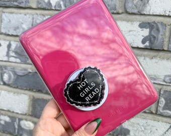 Hot Girls Read Kindle Grip | MagSafe Phone Grip | Phone Holder | Kindle Accessories | Bookish Items