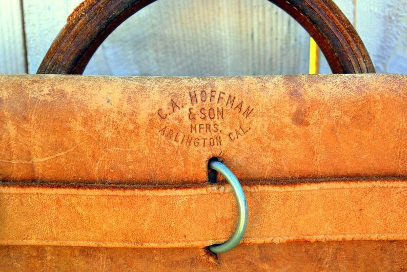 Vintage Canvas / Leather Bank Bags: Wells Fargo California | Etsy