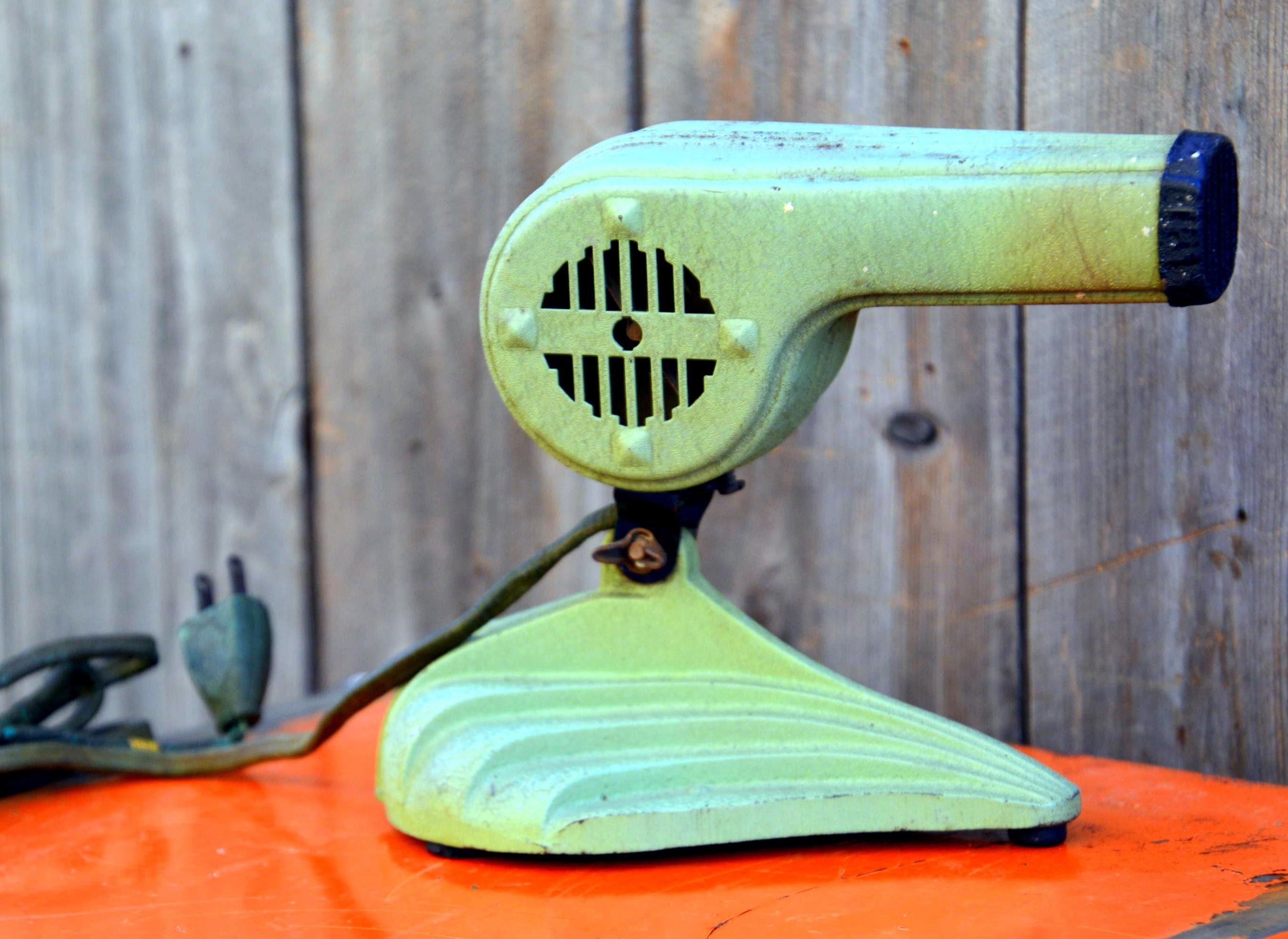 antique blow dryer
