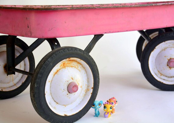 kids metal wagon