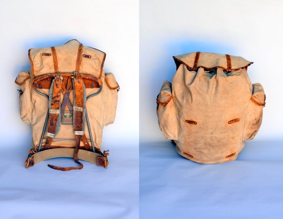 1920s backpack