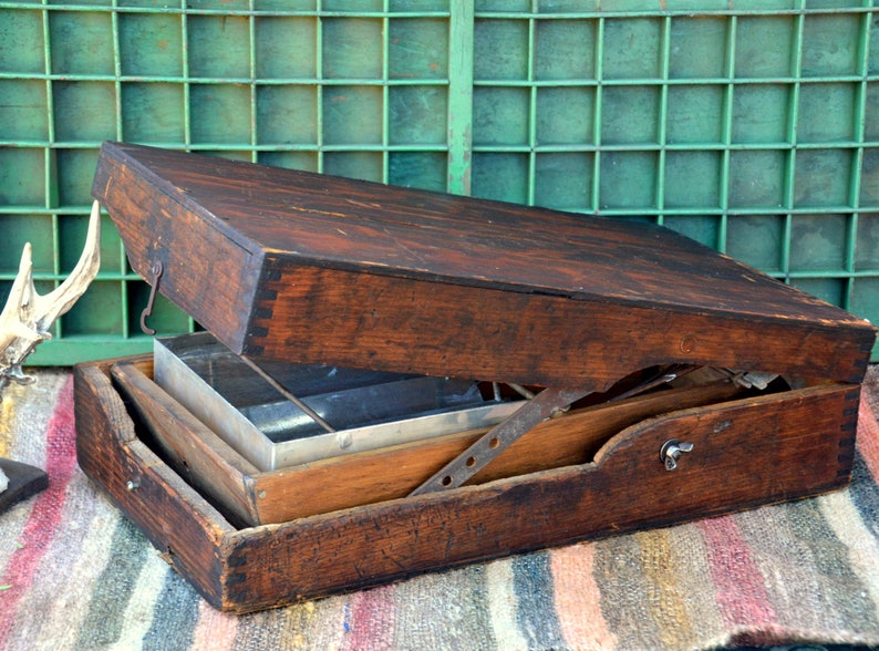 Antique Nail Sorter Carpenters Woodworking Device Carry Etsy