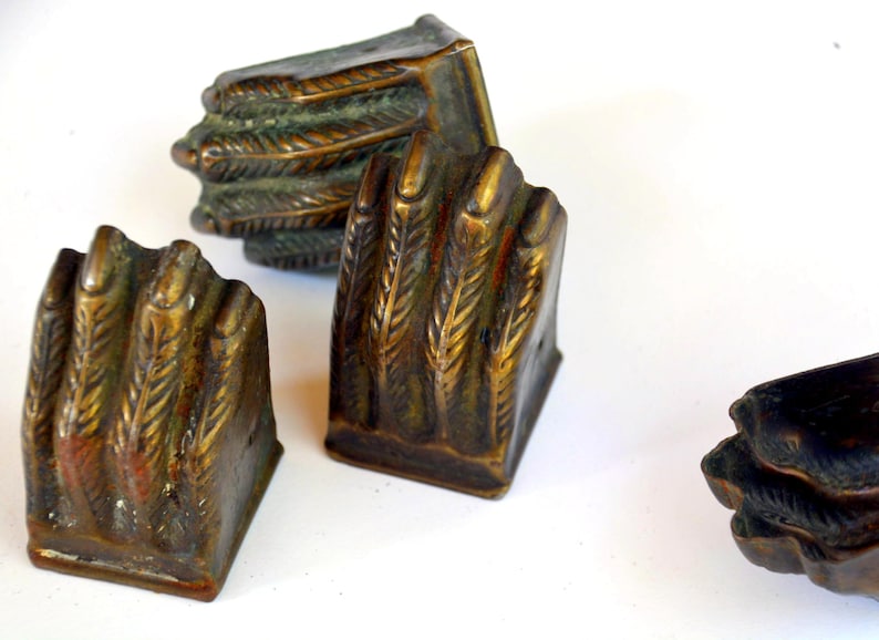 Brass Lions Claw Feet 'Toe Caps' Set Four 4 XX Large Etsy