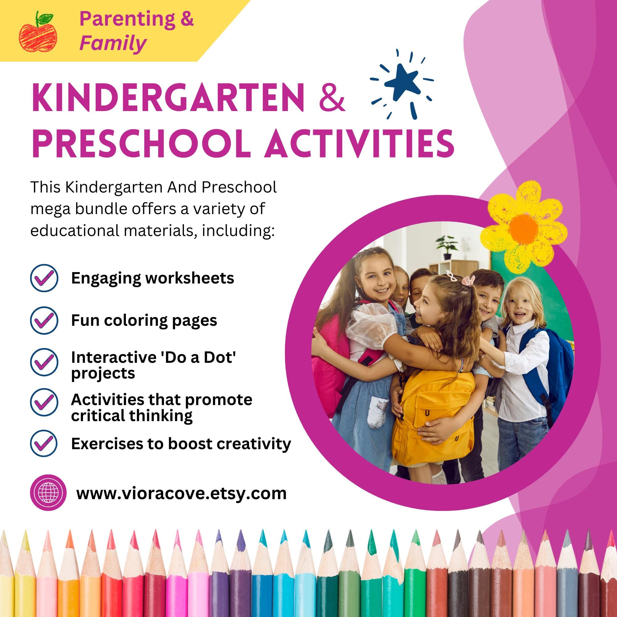 Preschool & Kindergarten Learning Bundle, 4,000+ Activities for Early ...