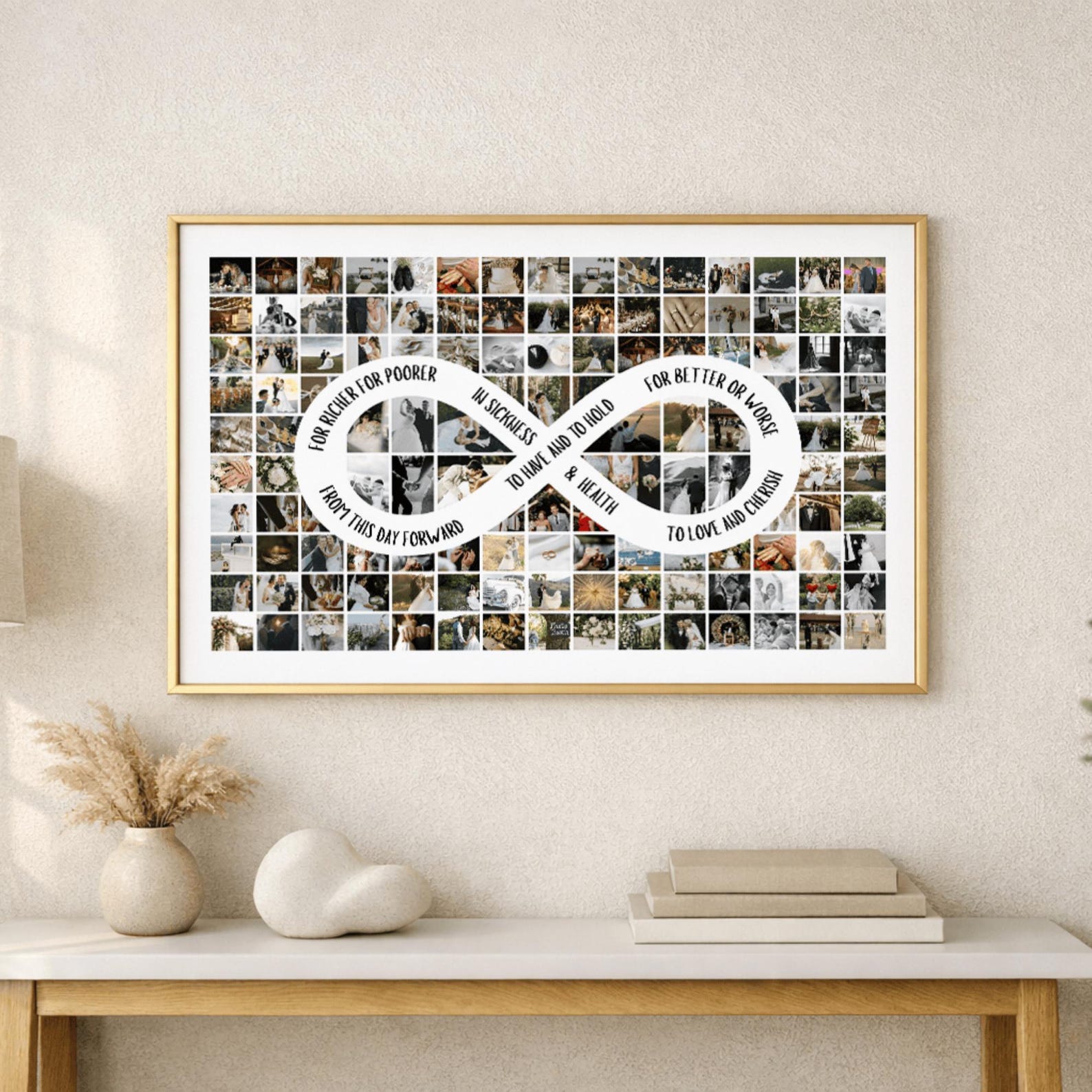 Infinity Math Collage Infinity Photo Collage | Large Grid Photography Poster (digital File ...