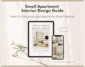 Guía de diseño de interiores para apartamentos pequeños: Aprovecha al máximo tu espacio (Descarga PDF)