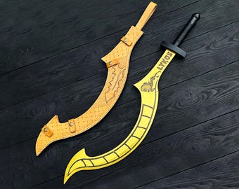 Réplica da Lâmina Red Rising Sling Blade | Adereço de Cosplay Inspirado na Lâmina Darrow | Espada de Colecionador LYKOS